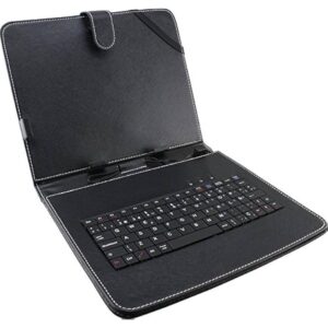 Esperanza EK123 Flip Cover Δερματίνης με Πληκτρολόγιο Μαύρο (Universal 7″) (EK123) (ESPEK123)