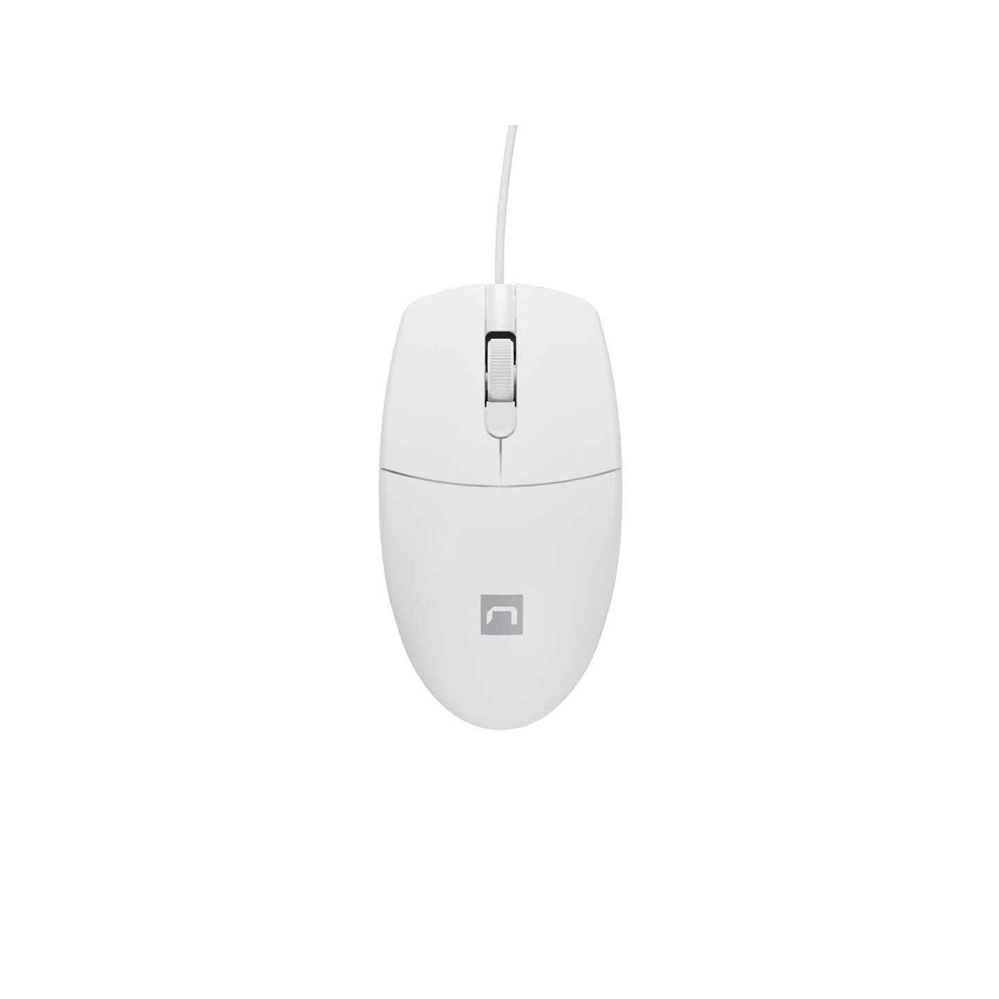 NATEC Ruff 2 Optical Mouse 1000 DPI – White (NMY-1988) (NTCNMY-1988)