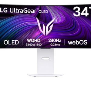 LG 34GX90SA-W UltraGear OLED HDR Curved Gaming Monitor 34″ (LG34GX90SA-W)