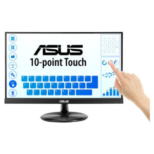 ASUS Monitor ASUS VT229H, 21.5” Touch 10-point,  FHD, 5ms, 60Hz IPS, HDMI, D-SUB, Eye Care, 3YearsW