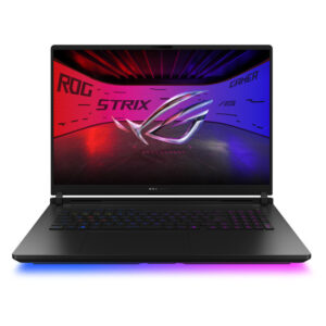 ASUS Laptop ROG Strix SCAR 18 G835LXG-TQ525X 18” 3840 x 2400 Mini Led 240Hz U9-290HX/64GB/2x 2TB SSD NVMe PCIe 4.0/NVidia GeForce RTX 5090 24GB/Win 11 Pro/2Y/Off Black/With ROG backpack and Gaming Mouse
