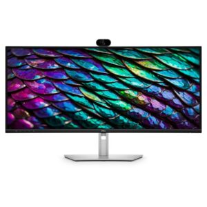 DELL Monitor Pro P 34 P3426WEB 34” UW-QHD IPS, Conferencing, HDMI, DisplayPort, USB-C Hub, Webcam, RJ45, Height Adjustable, 3YearsW