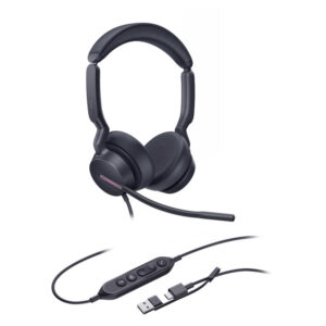 YEALINK HEADSET UH46 DUAL TEAMS USB C/A