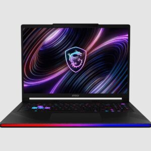MSI Laptop Raider 16 Max HX B2WI 16” 2560×1600 OLED 240Hz/U9- 290HX/64GB/2TB SSD NVMe PCIe/NVidia GeForce RTX 5080 16GB/Win 11 Pro/2Y/Core Black