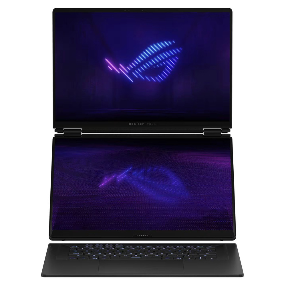 ASUS Laptop ROG Zephyrus Duo 16 GX651AX-SR121X 16” 2880 x 1800 OLED 120Hz Touch U9-386H/64GB/2TB SSD NVMe PCIe 4.0/NVidia GeForce RTX 5090 24GB/Win 11 Pro/ Stellar Grey