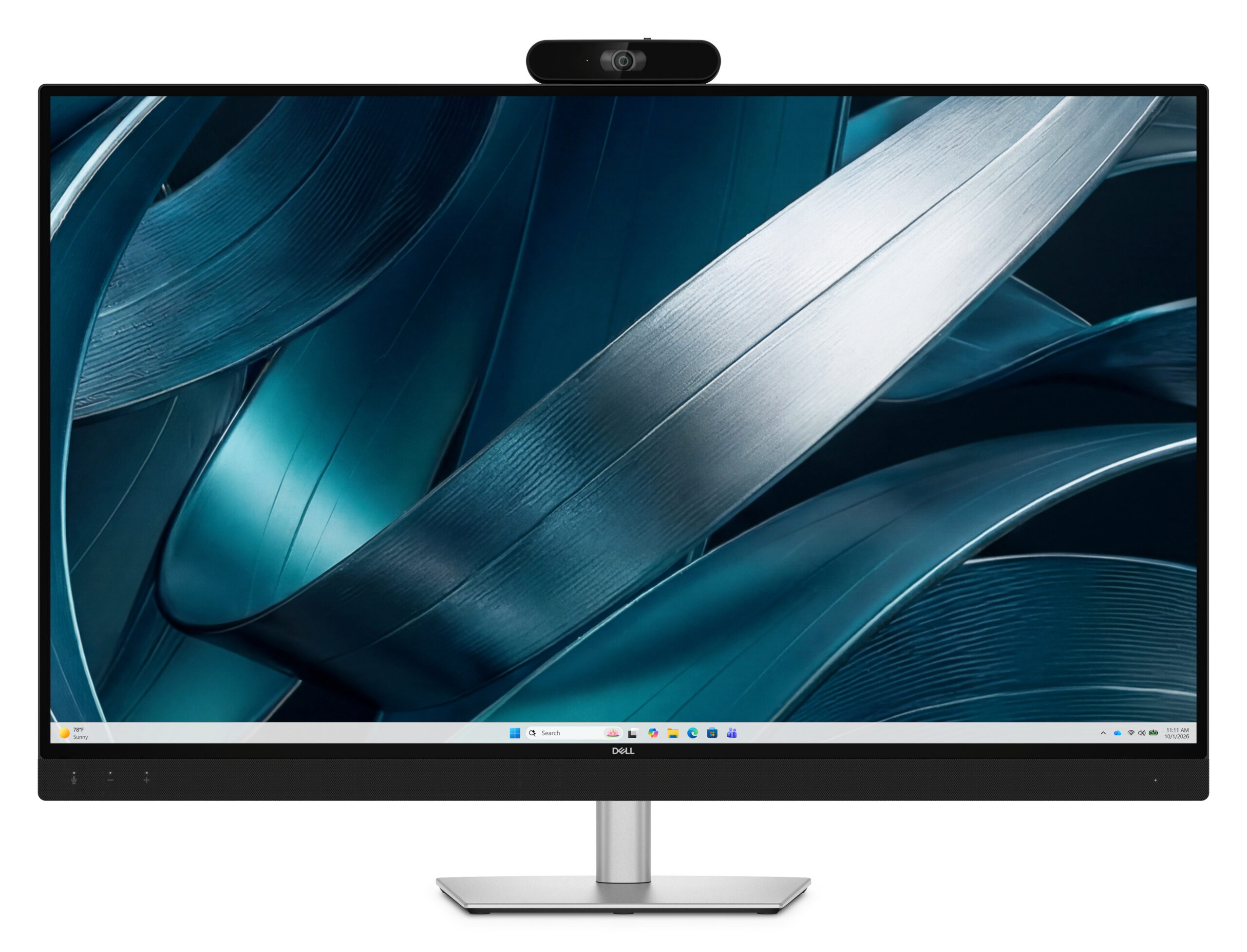 DELL Monitor PRO P P4326QEB 42.5” IPS, Conferencing, HDMI, DisplayPort, USB-C, Webcam, RJ45, Height Adjustable, 3YearsW